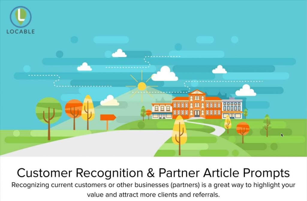 Customer Recognition & Partner Article / Blog Prompt Template